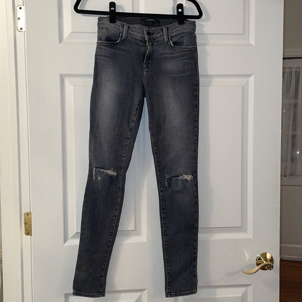 J Brand Super Skinny Stretch Denim Jeans